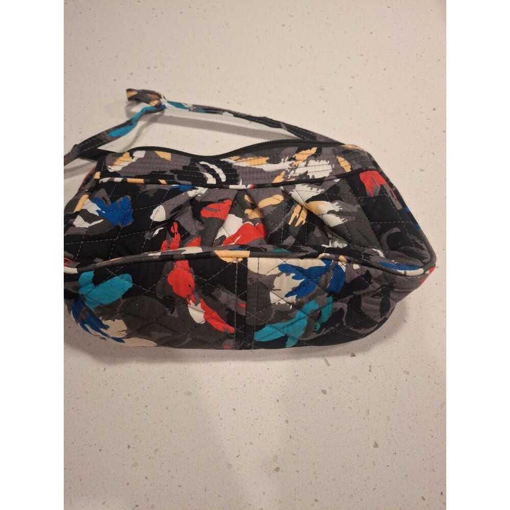 Vera Bradley “Frannie” Shoulder/Crossbody Bag Quilt Splash Floral Pattern Purse